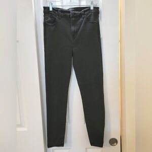 Liverpool light black wash jeans, size 8